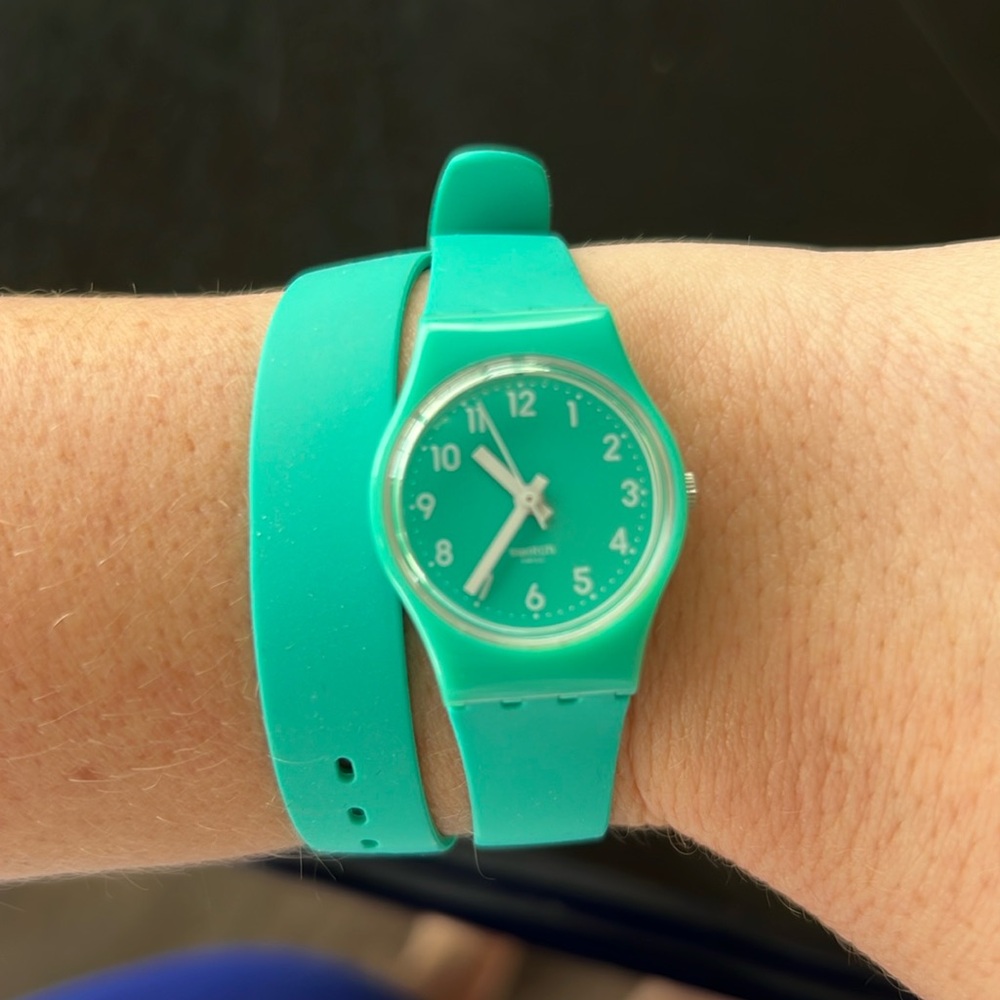 Swatch wrap watch